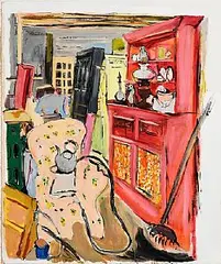 Elizabeth Cope, This, That, These and Those, 2000, oil on canvas