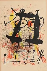 Hai-Ku by Joan Miro Spanish, colour lithograph - number 46 from an edition of 100, offered Apr 2025