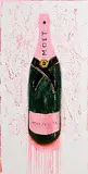 Neil Shawcross, Pink Moet, oil on canvas