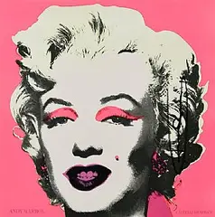 Andy Warhol American, Marilyn (Announcement Castelli Graphics, 1981, offset lithograph in colours - published by Castelli Graphics, New York, printed by Colour Editions, Inc.