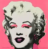 Andy Warhol American, Marilyn (Announcement Castelli Graphics, 1981, offset lithograph in colours - published by Castelli Graphics, New York, printed by Colour Editions, Inc.