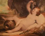 Martin Archer Shee, Young Bacchus, watercolour on paper