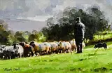 Mark O'Neill, Keeping Watch, oil on board
