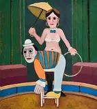 Jack Donovan, The Circus, 2003, oil on board