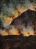 Tim Goulding, Land Burn, 2002, oil on canvas