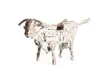 John Behan, Canal Bull 3, unique bronze