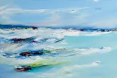 Majella O'Neill Collins, North Wind, Sherkin Island, 2024, oil on canvas