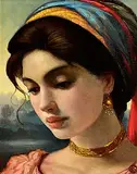 Ken Hamilton, Enigma, Twilight, oil on board