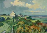 John Skelton Snr, The Lazy Grazer, oil on canvas