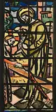 Evie Hone, Study for a Stained Glass Window, gouache on paper