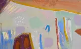 Tony O'Malley, Inscape, A Memory, 1987, oil on board