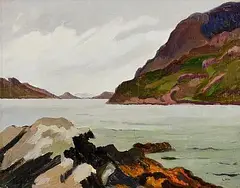 The Killeries by Letitia Marion Hamilton, oil on board, sold Oct 2024