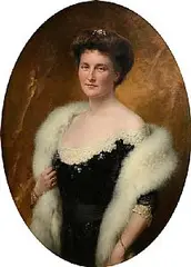 Conrad Kiesel, Portrait of a Lady, 1913, oil on canvas