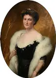 Conrad Kiesel, Portrait of a Lady, 1913, oil on canvas