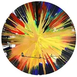 Damien Hirst British, Spin Painting
