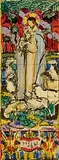 Evie Hone, Study for a Stained Glass Window, gouache on paper