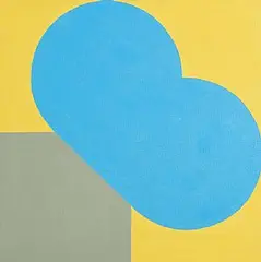 Richard Gorman, Over Lap, 2007, oil on linen