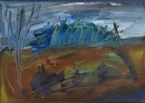 Seán McSweeney, Trees, Lissadell, 1994, oil on canvas