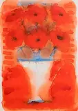 Neil Shawcross, Poppies in a Vase