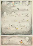 Charlie Whisker, All Kinds of Everything, mixed media on paper