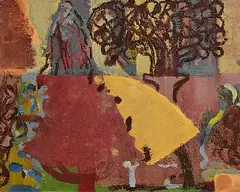 David Crone, Garden II, 2002, oil on canvas