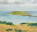 Barbara Warren, Irelands Eye, oil on canvas