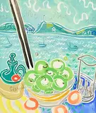 Nicholas Hely Hutchinson, Cornish Cooking Apples, 1988, gouache on paper