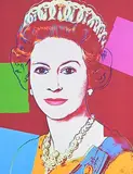 Andy Warhol, Queen Isabel from the Reigning Queens series, offset lithograph in colours - from an edition of 1000