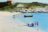 Sian Maguire, Lazy Afternoon, Ervallagh, 2024, oil on canvas