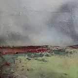 Colin Flack, Field of Dreams, oil on board