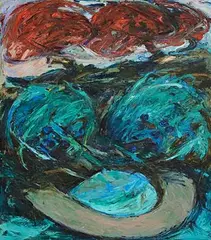 Cóilín Murray, Hawes and Well, 1990, oil on board