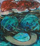 Cóilín Murray, Hawes and Well, 1990, oil on board