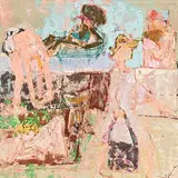 Julie Poulsen, The Shell Collection, oil on canvas laid on board