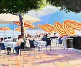 David McElhinney, Summer Evening, Lake Lucerne, oil on canvas