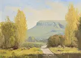 Michael McCarthy, The Road to Ben Bulben, oil on board