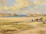 Frank McKelvey, Ballyhoorisky Point, Donegal, oil on canvas