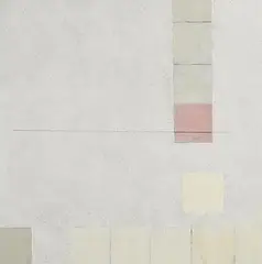 White Land A by Felim Egan, 2005, mixed media on canvas laid on board, sold Jun 2024