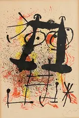 Hai-Ku by Joan Miro Spanish, colour lithograph - number 46 from an edition of 100, offered Jun 2024