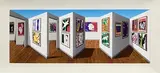 Patrick Hughes, Jazz, 2016, hand-painted 3D archival inkjet in colours on wove paper - artist's proof number 8 from an edition of 10