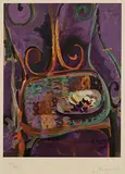 Georges Braque, The Chair, c.1962, colour lithograph on Velin applied to BFK Rives - number 107 from an edition of 300