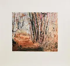 November by Donald Teskey, etching and aquatint - number 16 from an edition of 50, sold Jun 2024