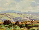 Kenneth Webb, Blanket Bog, Connemara, 1959, oil on canvas