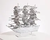 John Behan, Famine Ship, bronze