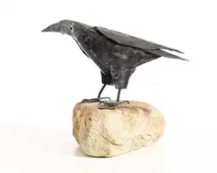 James McCarthy, Rook, unique steel on a stone base