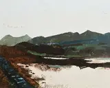 Seamus O'Colmain, Near Maam Cross, oil on board