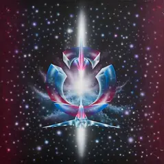 Michael Ashur, Galactic Pulsar, 1979, acrylic on canvas