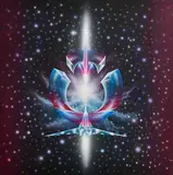 Michael Ashur, Galactic Pulsar, 1979, acrylic on canvas