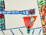 Michael Cullen, Palette, 1999, watercolour