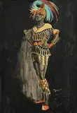 Percy Anderson, Costume Design, gouache on paper