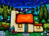 Annie Robinson, Fox Hollow, acrylic on canvas